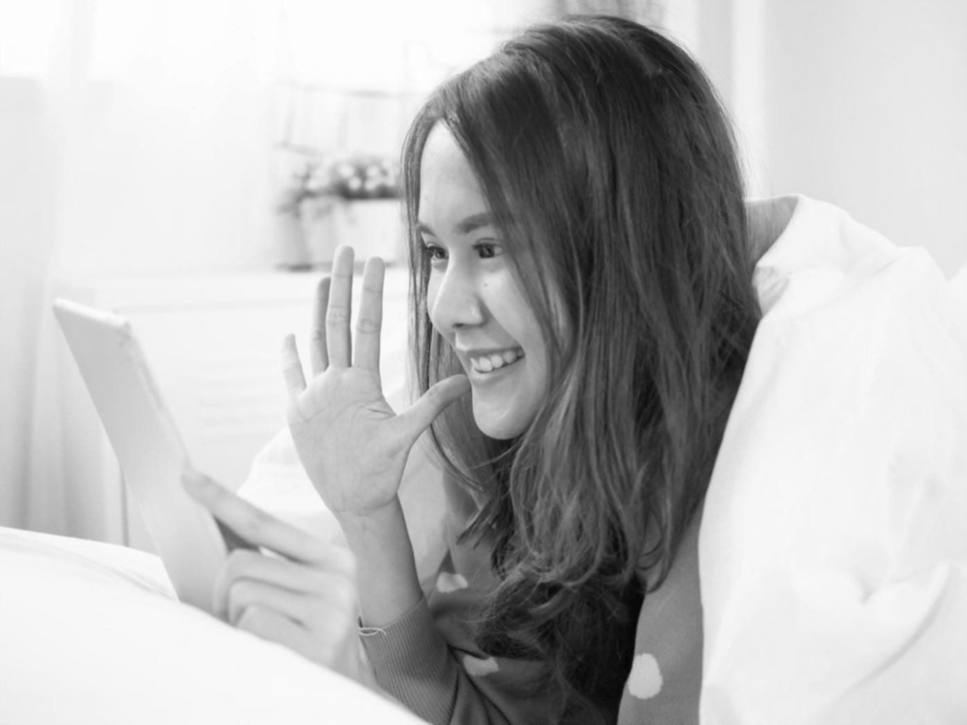 Teilnehmer beim interaktiven Finanzlernen